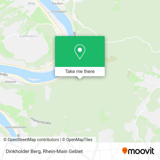 Карта Dinkholder Berg