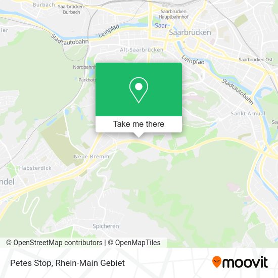 Карта Petes Stop