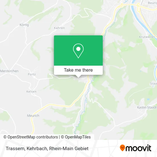 Карта Trassem, Kehrbach