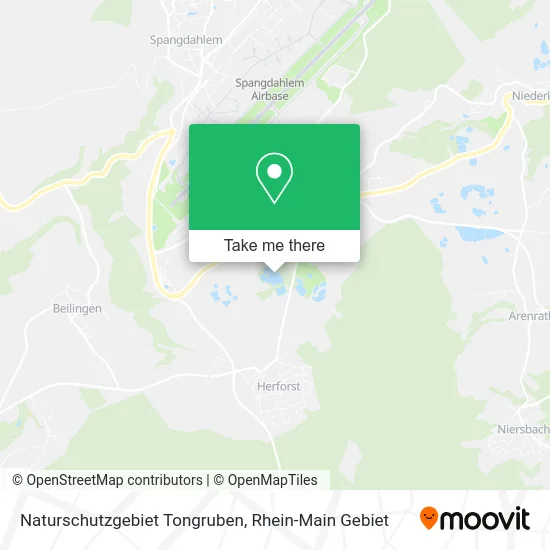 Карта Naturschutzgebiet Tongruben