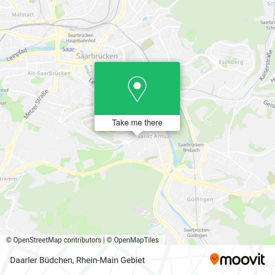 Карта Daarler Büdchen