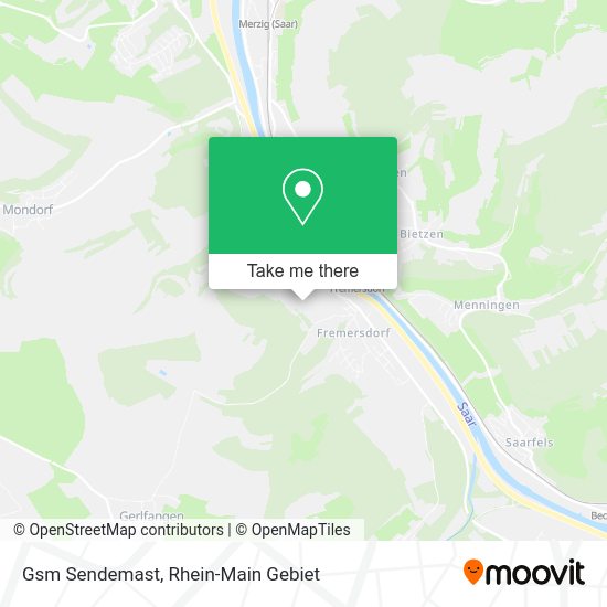 Карта Gsm Sendemast