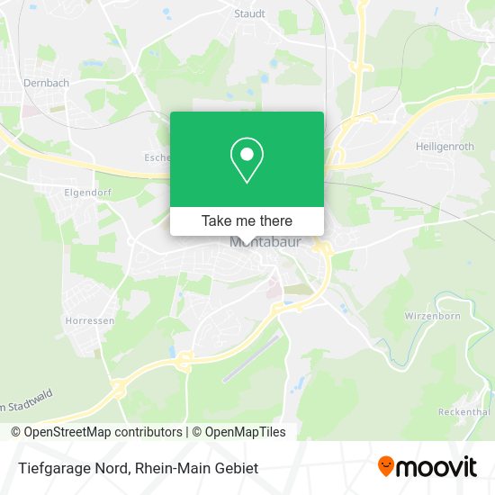 Карта Tiefgarage Nord