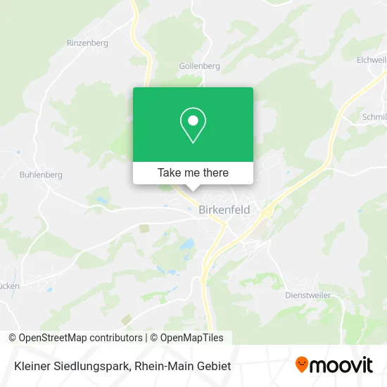 Карта Kleiner Siedlungspark