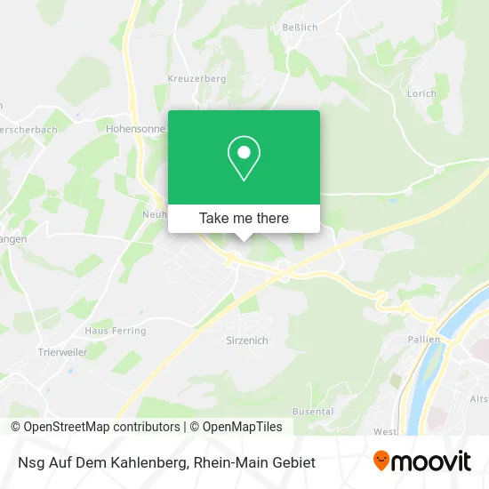 Карта Nsg Auf Dem Kahlenberg