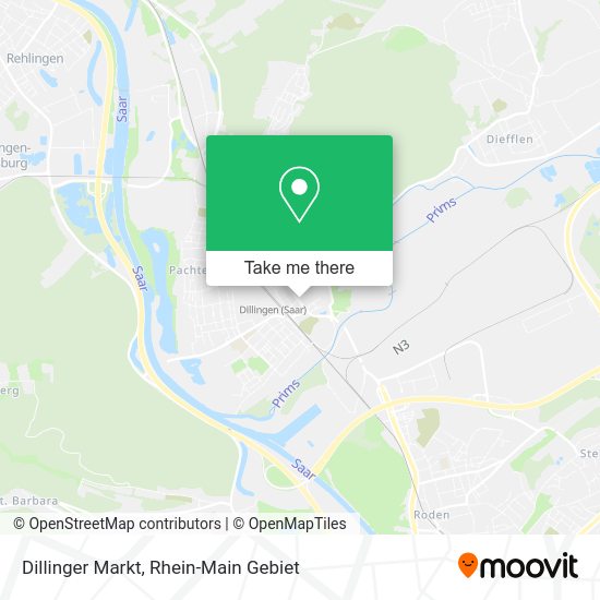 Карта Dillinger Markt