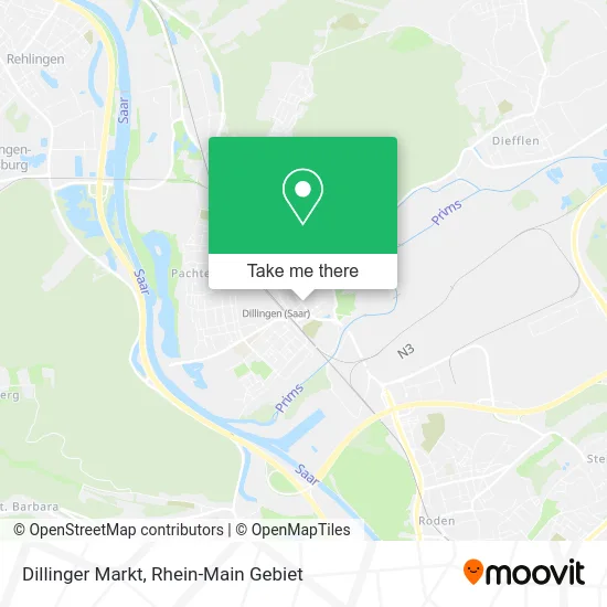 Карта Dillinger Markt