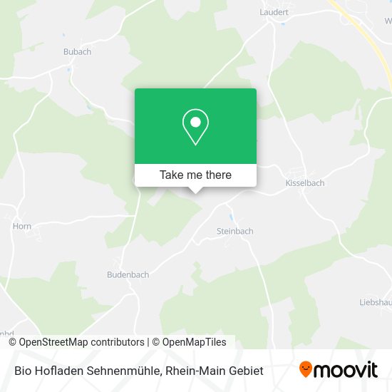 Карта Bio Hofladen Sehnenmühle