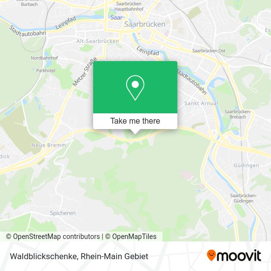 Карта Waldblickschenke