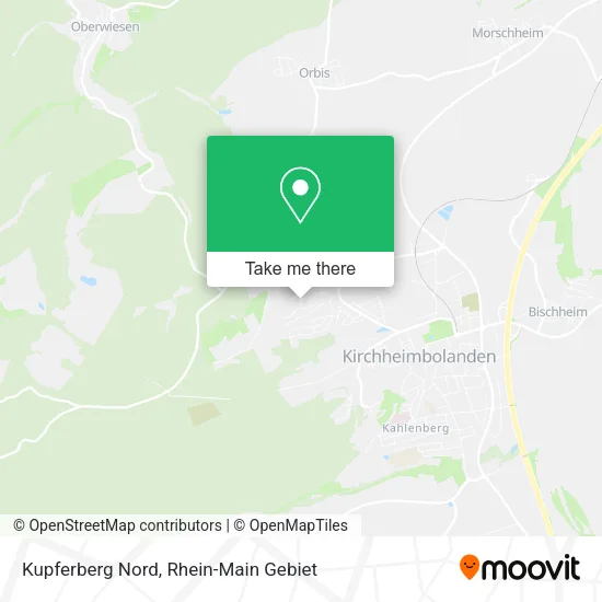 Карта Kupferberg Nord