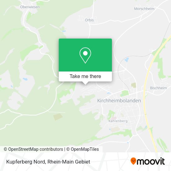 Карта Kupferberg Nord