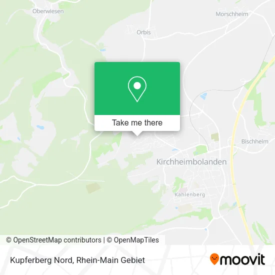 Карта Kupferberg Nord