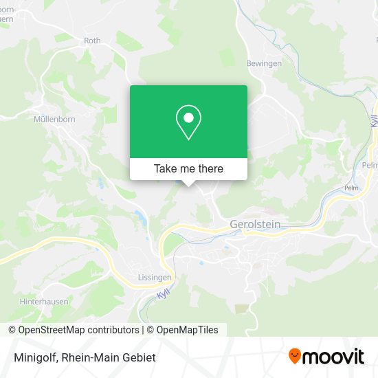 Карта Minigolf