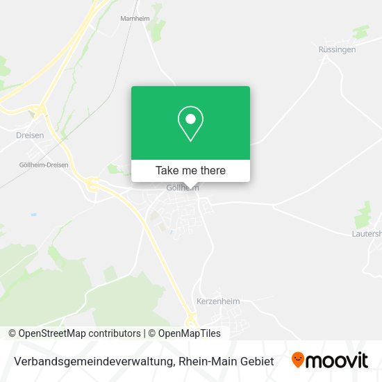 Карта Verbandsgemeindeverwaltung