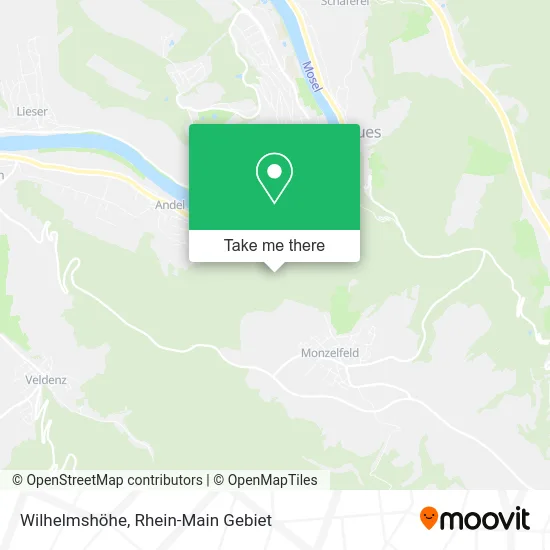 Карта Wilhelmshöhe