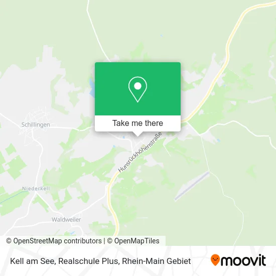 Карта Kell am See, Realschule Plus