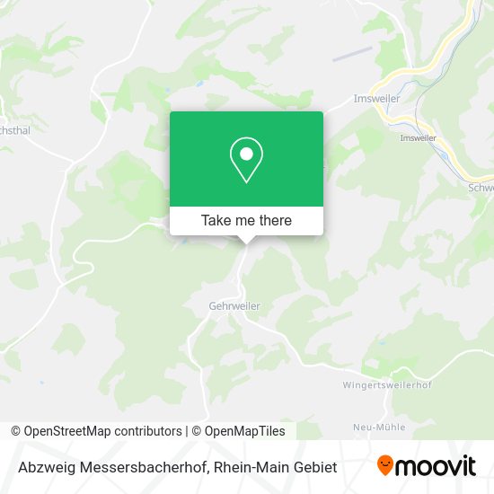 Карта Abzweig Messersbacherhof