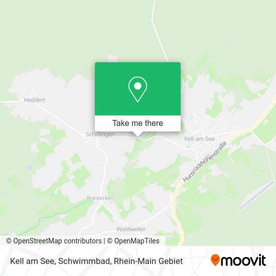 Карта Kell am See, Schwimmbad