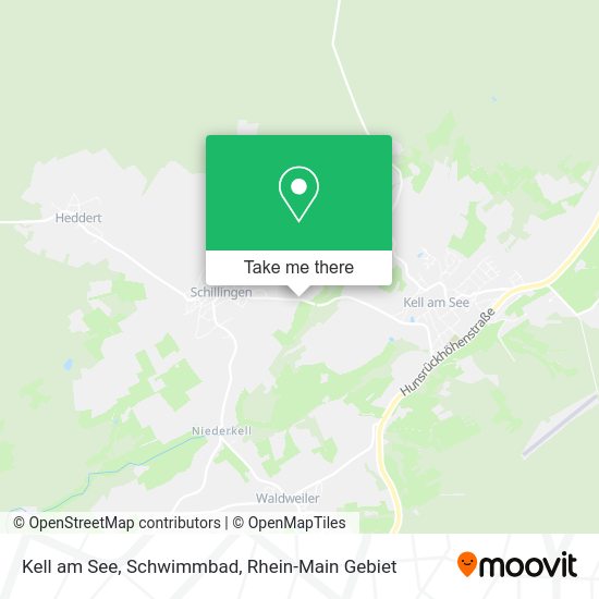 Карта Kell am See, Schwimmbad