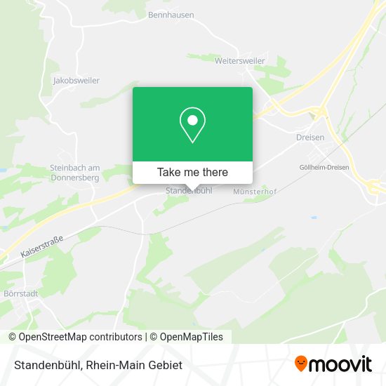 Карта Standenbühl