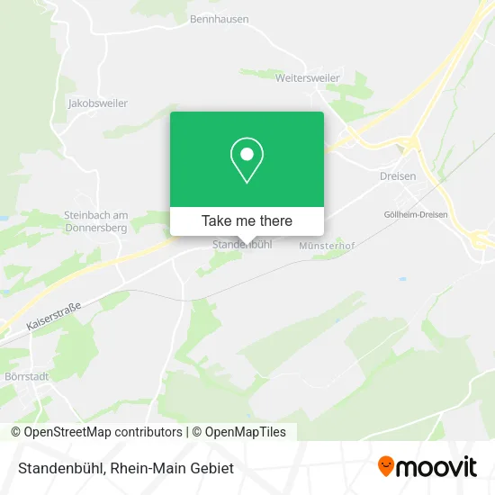 Карта Standenbühl