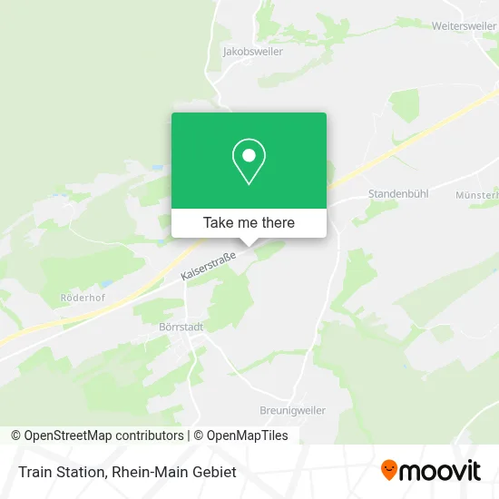 Bahnhof map