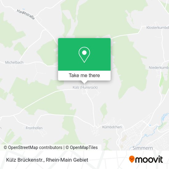 Карта Külz Brückenstr.