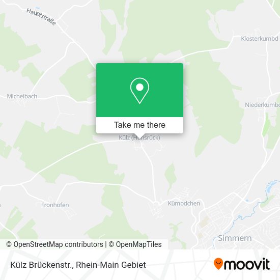 Карта Külz Brückenstr.