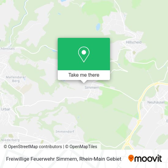 Карта Freiwillige Feuerwehr Simmern