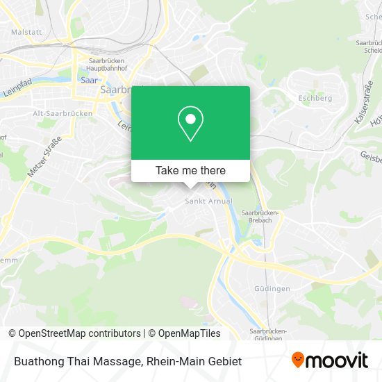Карта Buathong Thai Massage