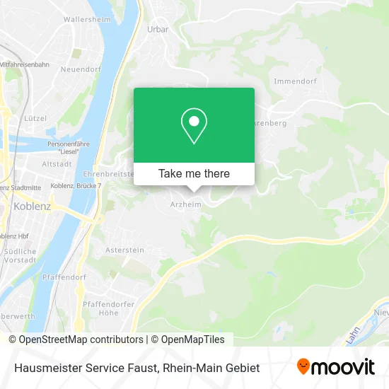 Карта Hausmeister Service Faust