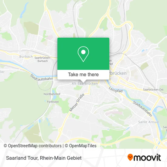 Карта Saarland Tour