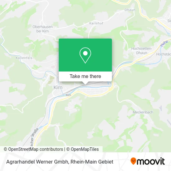 Карта Agrarhandel Werner Gmbh