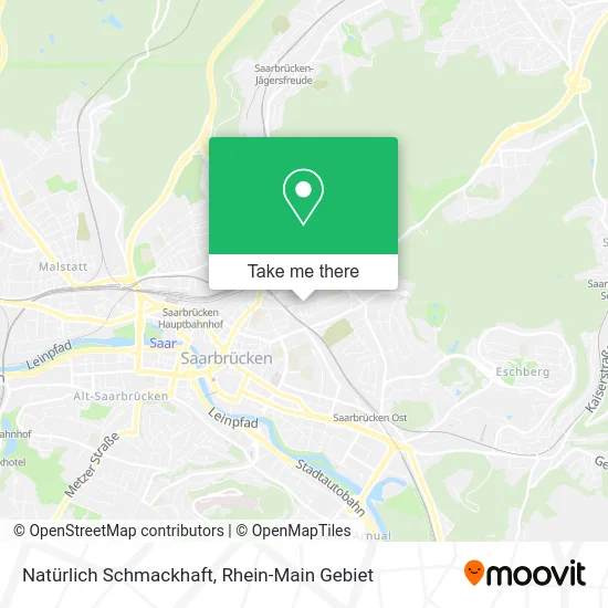 Карта Natürlich Schmackhaft