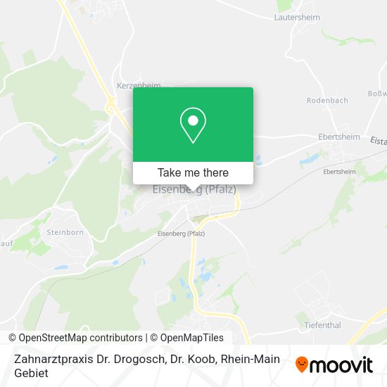 Карта Zahnarztpraxis Dr. Drogosch, Dr. Koob