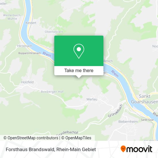 Карта Forsthaus Brandswald