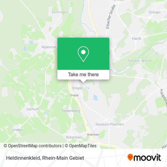 Карта Heldinnenkleid