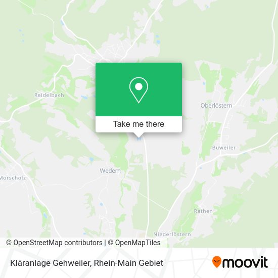 Карта Kläranlage Gehweiler