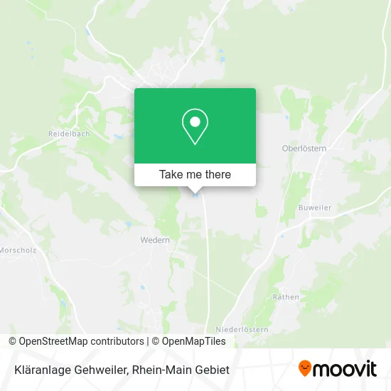 Карта Kläranlage Gehweiler