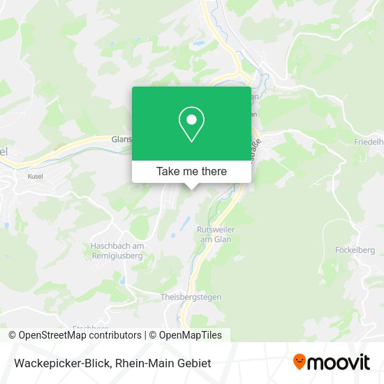 Карта Wackepicker-Blick