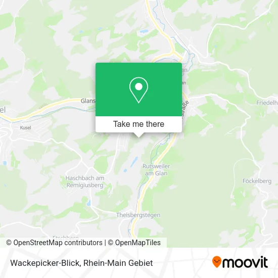 Карта Wackepicker-Blick