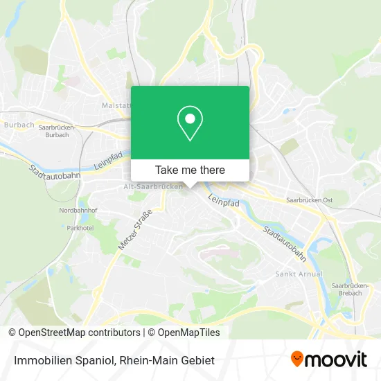 Карта Immobilien Spaniol
