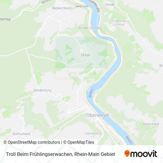 Карта Troll Beim Frühlingserwachen