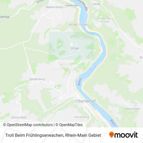 Карта Troll Beim Frühlingserwachen