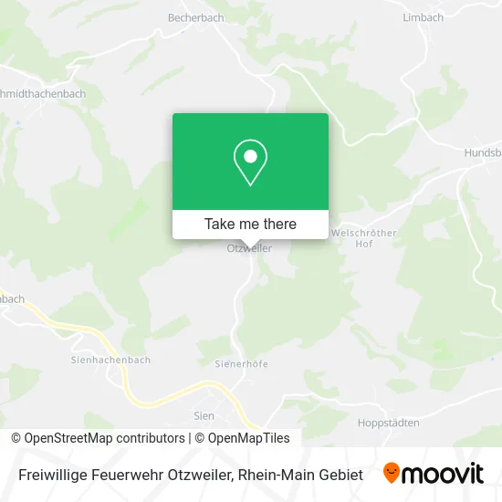 Карта Freiwillige Feuerwehr Otzweiler