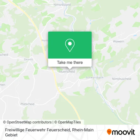 Карта Freiwillige Feuerwehr Feuerscheid