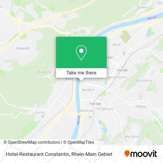 Карта Hotel-Restaurant Constantin