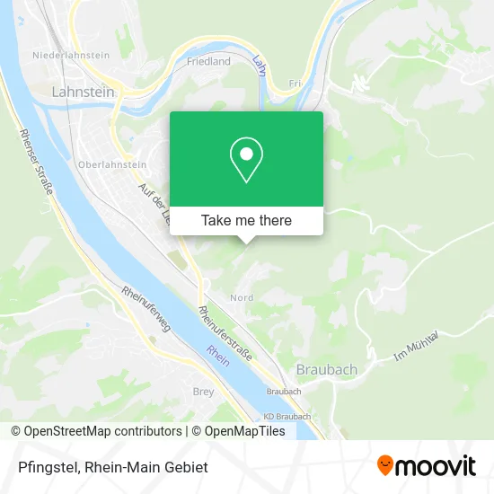 Карта Pfingstel