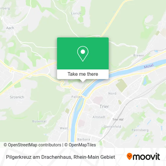 Карта Pilgerkreuz am Drachenhaus