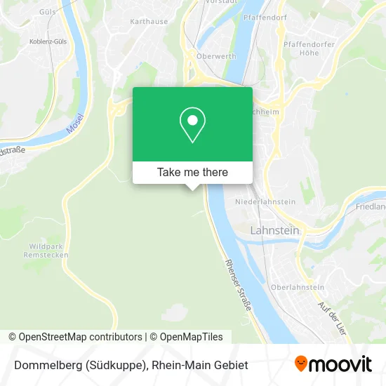 Карта Dommelberg (Südkuppe)